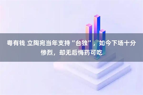粤有钱 立陶宛当年支持“台独”，如今下场十分惨烈，却无后悔药可吃